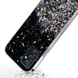 Telefontok a Samsung Galaxy M52 5G, Glittery, fekete