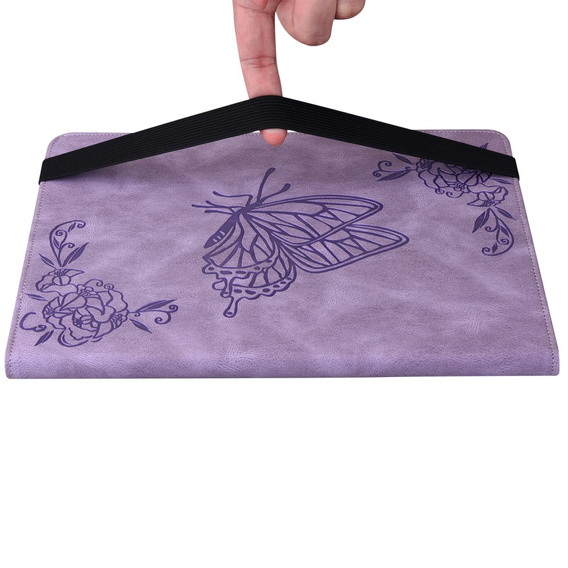 Tok Lenovo Tab M11, Butterfly, lila