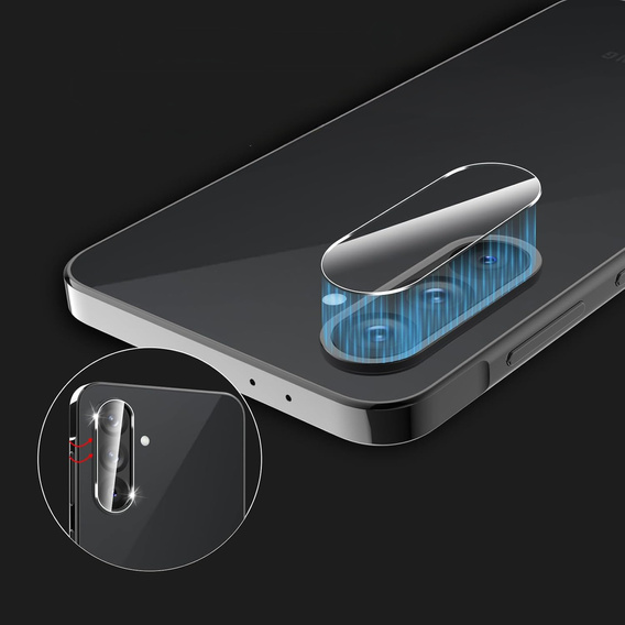 Edzett kameraüveg Samsung Galaxy A36, átlátszó