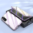 Tok Samsung Galaxy A36, Magnetic Dual Glass, lila