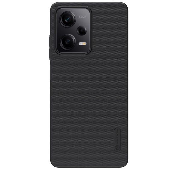 NILLKIN tok Xiaomi Poco X5 Pro 5G, Super Frosted Shield Case, fekete