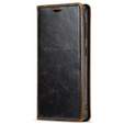 Pattintható tok a Samsung Galaxy S23, ERBORD Waxy Wallet, barna