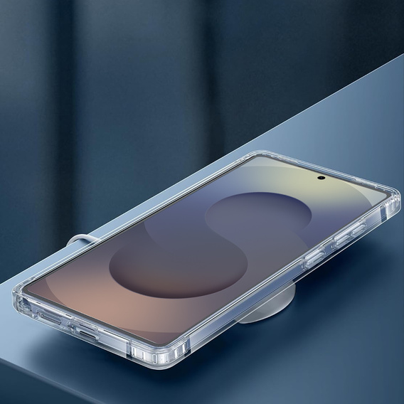 Tok a Samsung Galaxy S25 Ultra, Fusion Hybrid, MagSafe-hoz, átlátszó + üveg a képernyőhöz