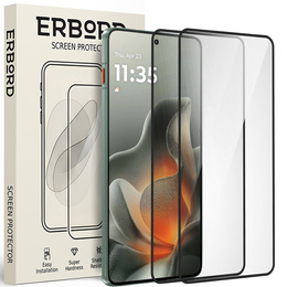 2x ERBORD 3D edzett üveg Motorola Edge 70 készülékhez