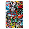 Tok Samsung Galaxy Tab A9+, Smartcase, graffiti
