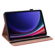 Tok Samsung Galaxy Tab S10 Lite / S10 FE / S9 FE / S9, Classic, tolltartóval, piros