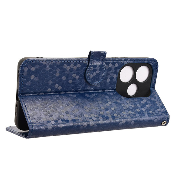 Flap tok Oppo A5 Pro 5G, Wallet Rhombus, kék