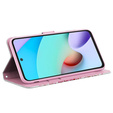 Pattintható tok a Xiaomi Redmi 13C / Poco C65, Wallet, Marble kék