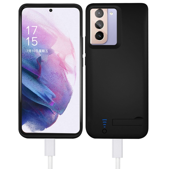 Tok 4800mAh akkumulátorral Samsung Galaxy S21 készülékhez, fekete