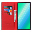 Bőr tok a Samsung Galaxy S23, ERBORD Grain Leather, fekete