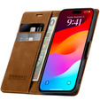 ERBORD Vintage tok - flip pénztárca iPhone 17 Pro Max készülékhez