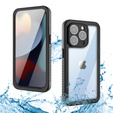 IP68 vízálló tok a iPhone 15 Pro, fekete