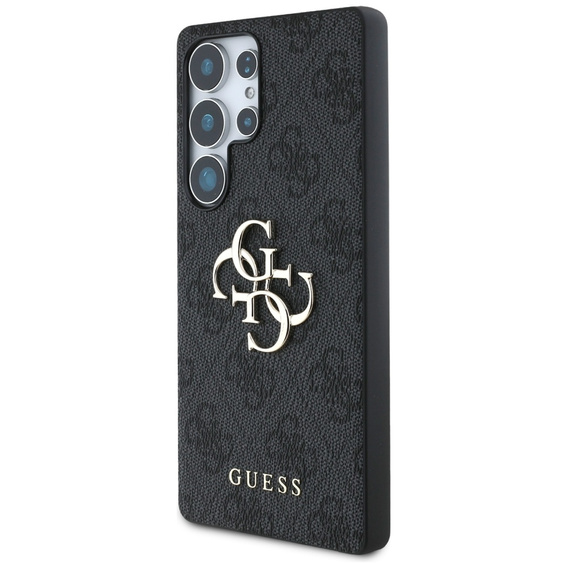 GUESS Telefontok a Samsung Galaxy S25 Ultra, 4G Big Metal Logo, fekete