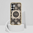 GUESS mágneses IML Peony tok Samsung Galaxy S25 készülékhez