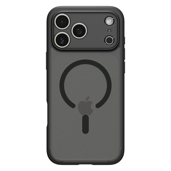 Spigen Ultra Hybrid MagSafe tok iPhone 17 Pro Max készülékhez, Frost Black