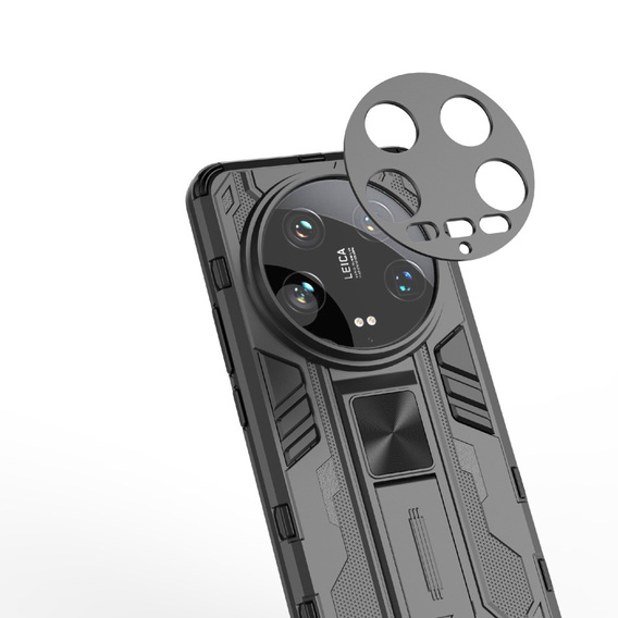 Tok Xiaomi 14 Ultra, Military kickstand, fekete