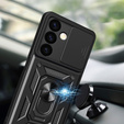 Telefontok a Samsung Galaxy S24+ Plus, CamShield Slide, fekete
