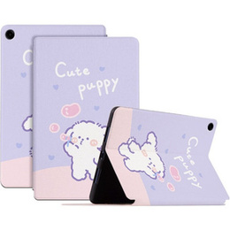 Pattintható tok Samsung Galaxy Tab A9+, bubble dog