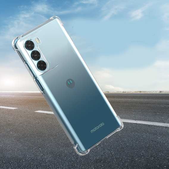 Telefontok a Motorola Moto G200 5G, Dropproof, átlátszó
