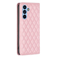 Pattintható tok a Samsung Galaxy A54 5G, Wallet, BINFEN COLOR, rózsaszín
