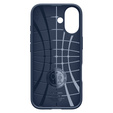 Spigen Liquid Air tok iPhone 17 készülékhez, tengerészkék