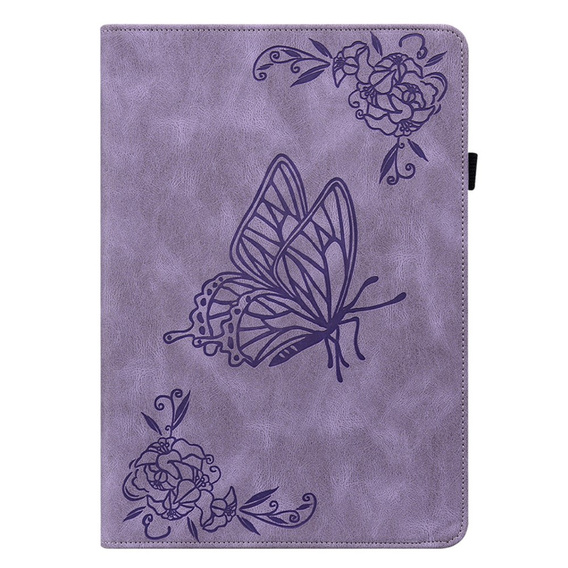 Tok Lenovo Tab M11, Butterfly, lila