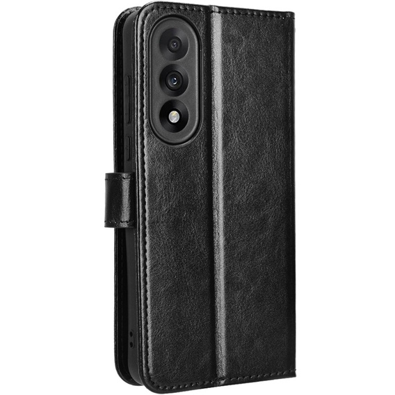 Pattintható tok a OnePlus Nord 5, Crazy Horse Wallet, fekete