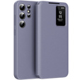 Flip tok Samsung Galaxy S22 Ultra, Smart View Wallet, lila