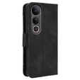 Pattintható tok a Vivo V50 Lite 4G / 5G, Card Slot, fekete