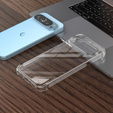 Tok a Google Pixel 9 / Pixel 9 Pro, Erbord Dropproof, átlátszó + Glass