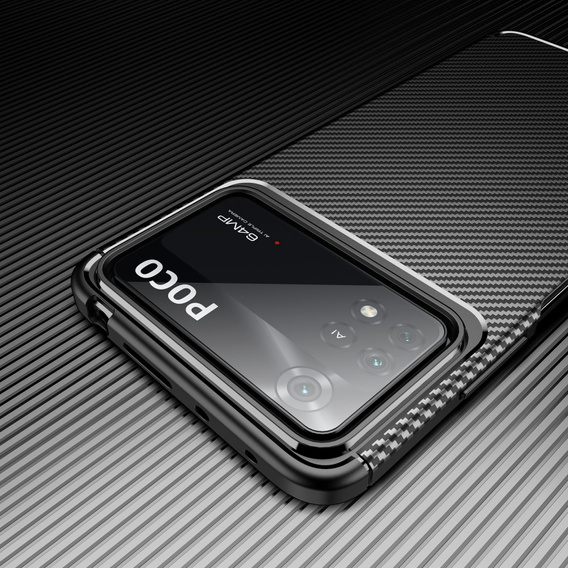 Telefontok a Xiaomi Poco X4 Pro 5G, Carbon Gel, fekete