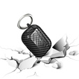 Szénszálas textúrájú TPU tok az AirPods Pro 3 készülékhez