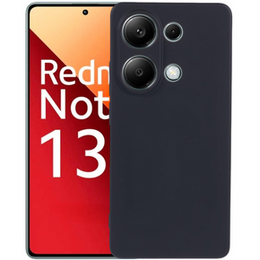 Telefontok a Xiaomi Redmi Note 13 Pro 4G / Xiaomi Redmi Note 14S / Xiaomi Poco M6 Pro 4G, Silicone Lite, fekete