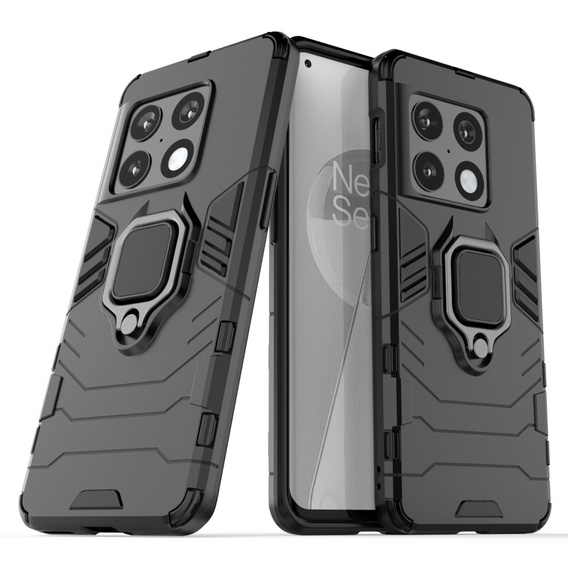 Telefontok a OnePlus 10 Pro 5G, Kickstand Ring, fekete