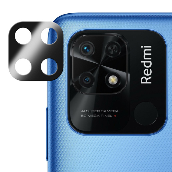 Edzett kameraüveg Xiaomi Redmi 10C, kék