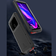 Love Mei Telefontok a Huawei P30 Lite/ Nova 4e, armored with glass, fekete