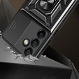 Telefontok a Samsung Galaxy S24 FE, CamShield Slide, fekete