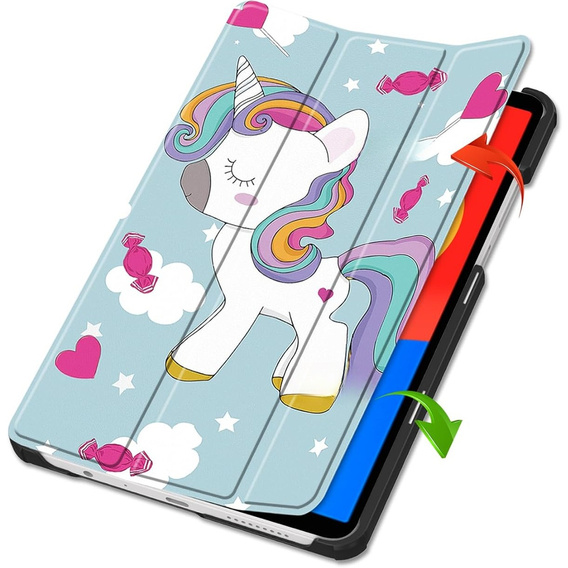 Tok Xiaomi Redmi Pad SE 8.7, Smartcase, unicorn
