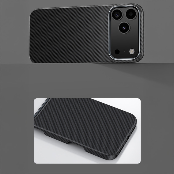 BENKS Kevlar Armor Air Carbon Fiber 600D A070 to MagSafe tok iPhone 17 Pro Max számára