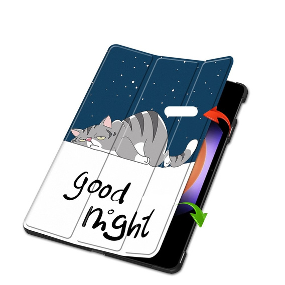 Tok Xiaomi Pad 6S Pro 12.4, Smartcase, cat