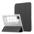 Tok Apple iPad Pro 13" 7 gen. 2024 (A2925, Smartcase Hybrid, tolltartó résszel, fekete