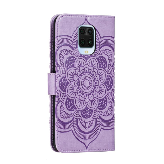 Pattintható tok a Xiaomi Redmi Note 9s/ 9 Pro, Mandala Flower, lila