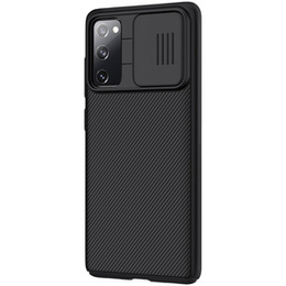 Tok Samsung Galaxy S20 FE, páncélozott Nillkin, CamShield Pro, fekete