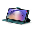 CASEME flip tok Samsung Galaxy A54 5G, Litchi Wallet, zöld