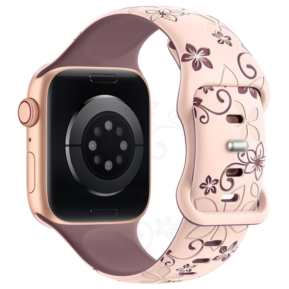 Szilikon szíj Apple Watch 1/2/3/4/4/5/6/7/8/9/SE/ULTRA/ULTRA 2 42/44/45/45/49MM órához