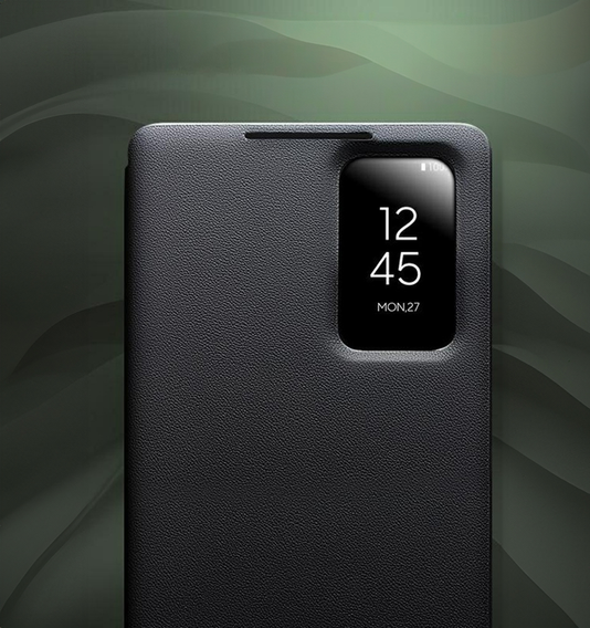 QIALINO bőr flip tok Samsung Galaxy S25 Ultra készülékhez