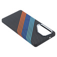 Tok Samsung Galaxy S25 Ultra, Carbon Fiber MagSafe, sötétkék