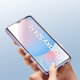 Tok Samsung Galaxy S24 FE, Magnetic Dual Glass, lila