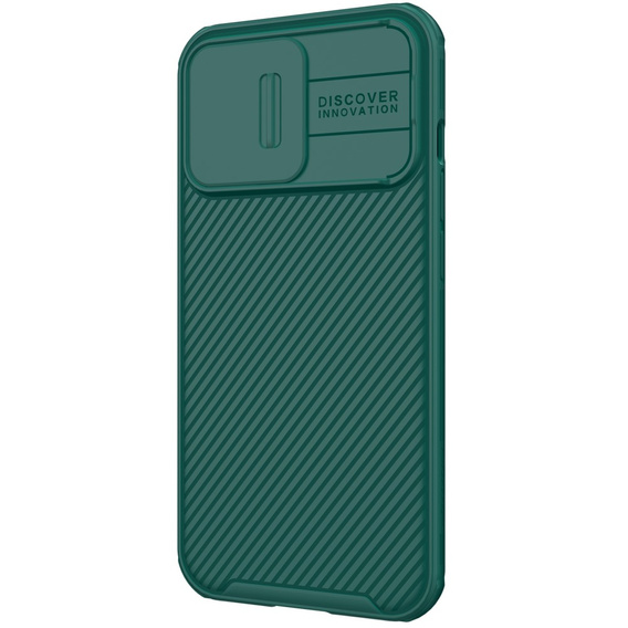 Tok iPhone 13 Pro, páncélozott Nillkin, CamShield Pro, kék