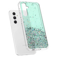 Telefontok a Samsung Galaxy A54 5G, Glittery, zöld